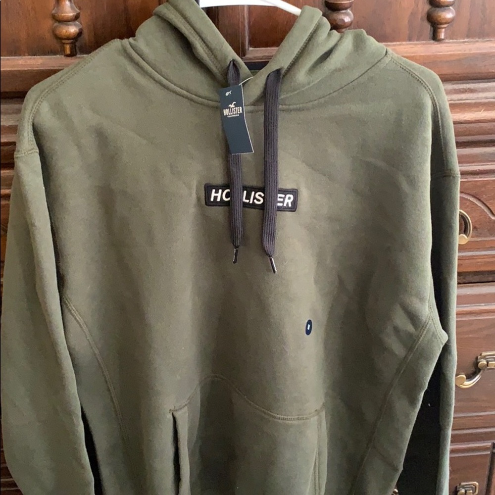 Men’s Medium Green Hollister Hoodie